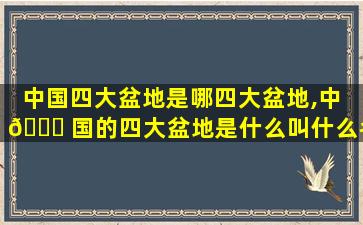 中国四大盆地是哪四大盆地,中 🐕 国的四大盆地是什么叫什么名